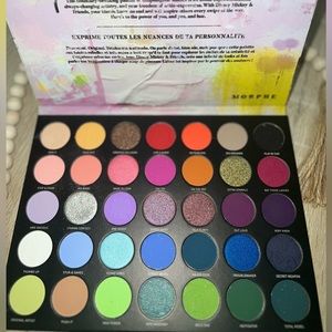 Morphe Mickey & Friends Truth Be Bold 35 color eyeshadow palette